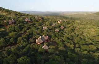 Thanda Safari Lodge Aerial View 