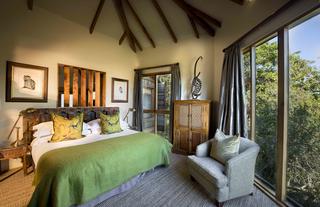 Tsala Treetop Lodge Suite Bedroom 