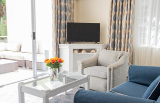 The Beach Hotel Bedroom