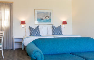 The Beach Hotel Bedroom