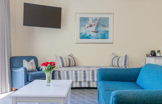 The Beach Hotel Bedroom