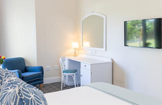 The Beach Hotel Bedroom