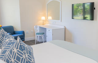 The Beach Hotel Bedroom