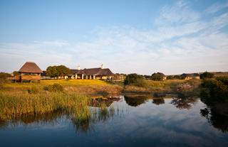 Hlosi Game Lodge - View From Waterhole