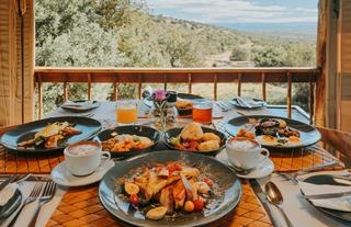 Bukela Game Lodge Breakfast