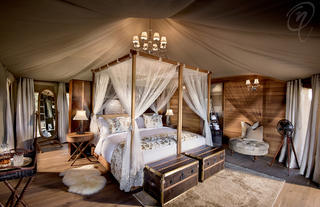 Luxury Family Tent Bedroom