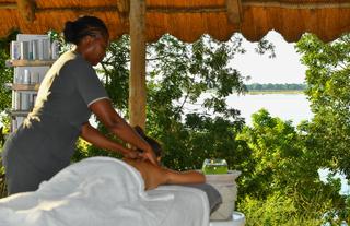 Massage treatment at Royal Bush Spa