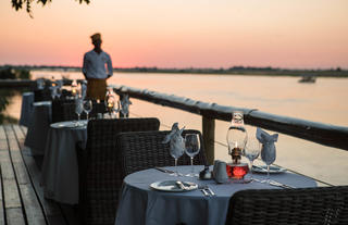 Dining on the Chobe Deck