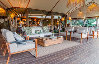 Zambezi Deck Sitting Area