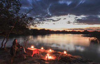 Canoe camping 