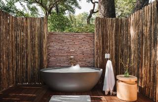 Standard Chalet outdoor bathtub