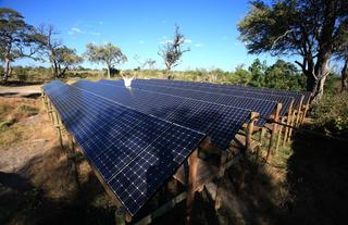 Zarafa Camp - Solar farm