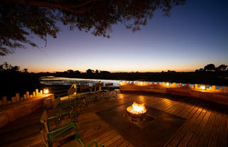 Jacana Camp Fireplace