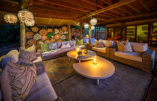 Jacana Camp Downstairs Lounge