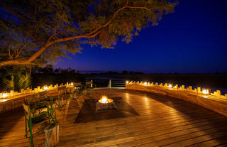 Jacana Camp Fireplace