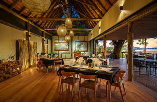 Tubu Tree Camp Dining