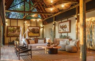 Tubu Tree Camp Lounge