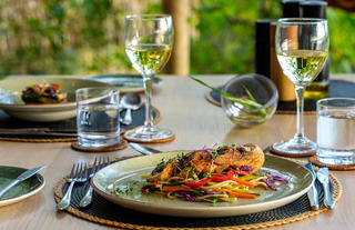 Tubu Tree Camp Dining