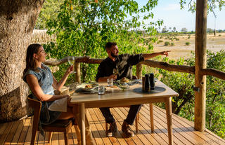 Tubu Tree Camp Dining