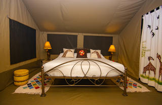Double Tent - Interior View