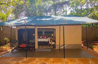 Guest Double Tent - Exterior View