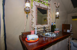 Guest tent - Bathroom Amenities