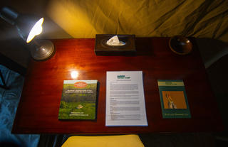 Guest Tent - Reading Desk