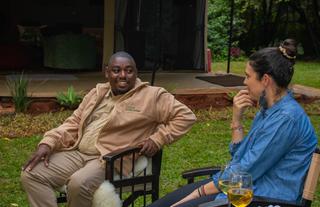 Staff & Guest Interaction - Outdoor Setting