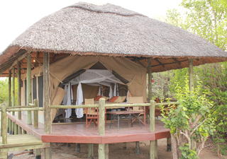 Safari-Zelt im Mbali Tarangire River Camp