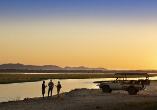 Sundowners at the Zambezi