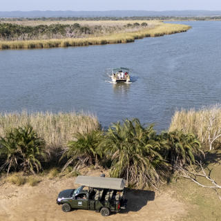 Ganztägige Bootssafari — Erkundung des St. Lucia-Sees und der Westküste