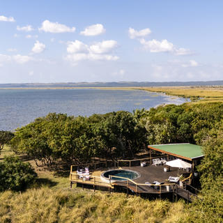 Einzigartige Lage am Ufer des Lake St. Lucia