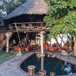The Musango main lodge area is a double storey camp where guests can relax and view both the rising and setting sun.