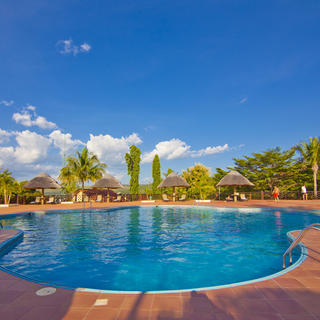 Swimming pool at Kigoma Hilltop Hotel