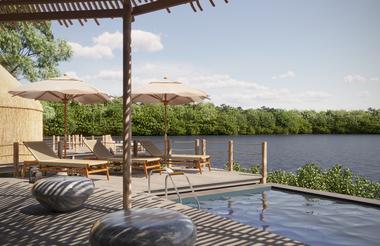 Xugana Island Lodge - Pool Deck