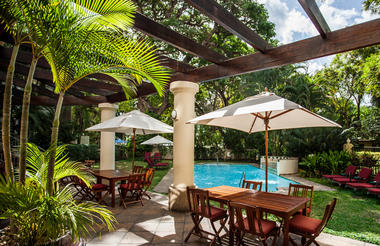 Pool area 