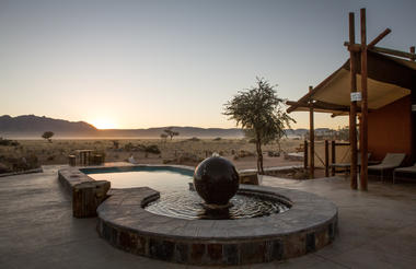 Desert Camp Pool Area