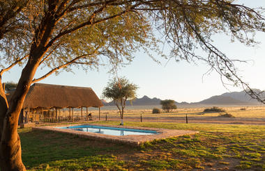 Desert Camp Pool Area 