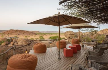 Camp Kipwe Lounge Deck