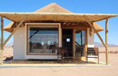 guest room with private terrace