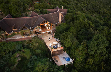 View of Cottar's Bush Villa