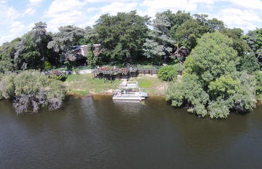 Birds eye view of Lodge