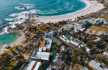 Camps Bay Village | Aerial view of Camps Bay