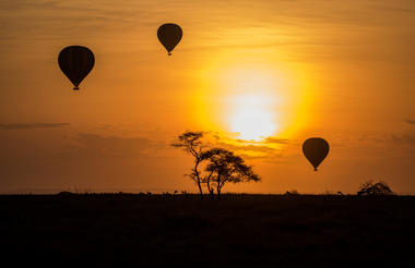 Catch the sunrise from the skies