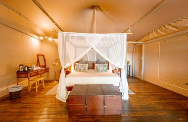 Tlouwana luxury tented accommodation