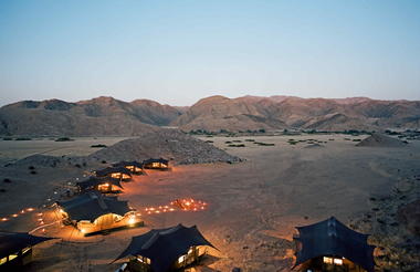 Hoanib Valley Camp - Dusk