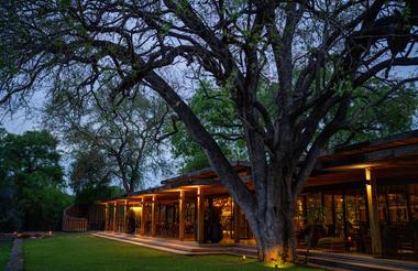 Tengile River Lodge - main area 