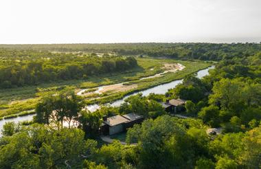 Tengile River Lodge - Bird's Eye View