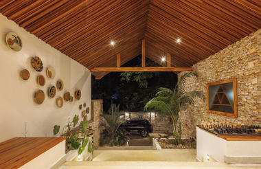 Hotel Reception Area