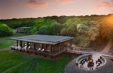 Phinda Forest Lodge Aerial view